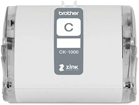 VC-500W Etiket ve Fotoğraf Yazıcıları için Orijinal CK-1000~2 (1,9 inç) 50 mm Genişlik x 2,0 m (2 m) Temizleme Rulosu