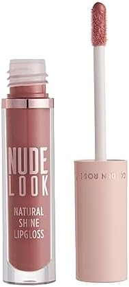 Nude Look Natural Lipgloss No: 04 Peachy Nude - Doğal Parlak Dudak Parlatıcısı