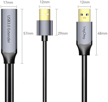 Alternative view of USB 3.0 Uzatma Kablosu Sinyal Güçlendirici Extender Destekli USB-A Uzatıcı Kablo 10 Metre