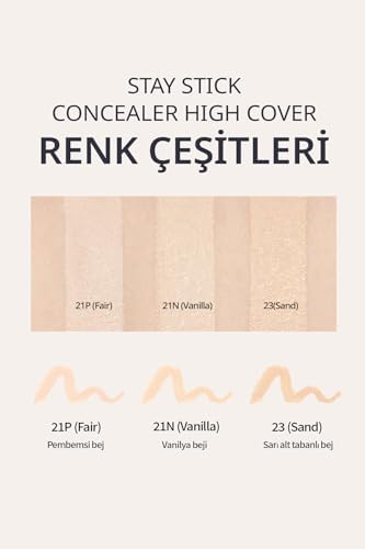 Alternative view of Yüksek Kapatıcı ve Uzun süre Kalıcı Stick Concealer Stick Concealer Cover 23(Sand)