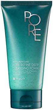 Mizon Pore Refine Deep Cleansing Foam, Gözenek Bakımı Derinlemesine Temizlik Köpüğü, 120 ml