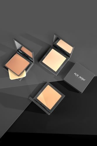 Kompakt Pudra - 12 Saate Kadar Kalıcılık - Soğuk-nötr Cilt Alt Tonu - Compact Powder 06 Creamy