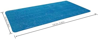 Alternative view of Polietilen solar branda 380 x 180 cm, Mavi, köşeli