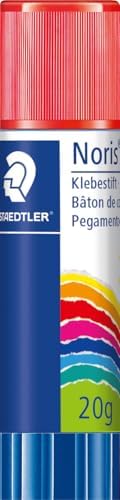 Staedtler 960 20 NCA Noris Clup 20 Gr Stick Yapıştırıcı & 965 14NBK Noris Clup SAĞ El Makas 14 Cm 2'Li Blister, 20 gr + sağ el