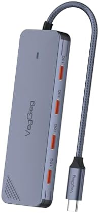 4 Portlu 10Gbps Type-C to 4*USB-C 3.2 Gen2 Type-C Çoklayıcı Dönüştürücü Hub - Görsel 3