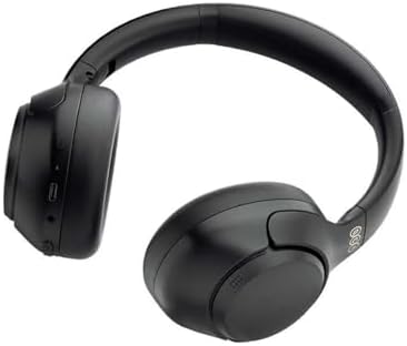 QCY H3 Hybrid ANC Hi-Res Bluetooth 5.4 Kafaüstü Kablosuz Kulaklık Çift Cihaz Desteği Siyah - Görsel 3