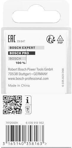 2608628355 aksesuarı profil freze e 8 mm, R1 6,3 mm, D 25,4 mm, L 14,3 mm, G 46 mm - Görsel 3