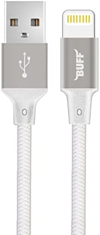 Alternative view of Buff BL71 USB to Lightning 2.4A 1.2M Örgülü Data ve Şarj Kablosu (Beyaz)