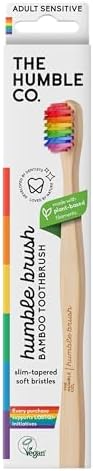Alternative view of - Humble Brush Proud - Adult Sensitive Yetişkin Bambu Diş Fırçası Sensitive Ultra Yumuşak Gökkuşağı Renkli