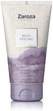 Zaroza Arındırıcı Vücut Peelingi Kayısı Çekirdeği Hindistan Cevizi Yağı 150 ml