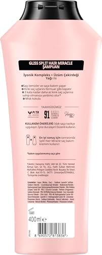 Alternative view of Split Hair Miracle Kırık Uçları Mühürleyen Şampuan 400ml