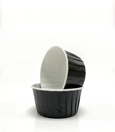 Alternative view of Muffin Kek Kapsülü Siyah Büyük Boy 50li