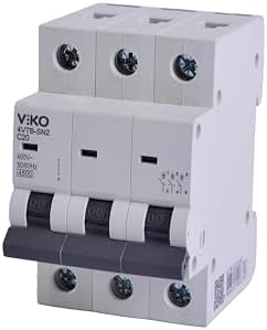4VTB-3C20 Otomatik Sigorta 4,5kA C Tipi 3 Kutup 20A - Görsel 3