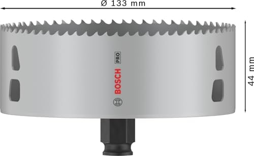 Alternative view of 1x PRO Multi Material Power Change Plus Delik Açma Testeresi (Yumuşak Ahşap, Alçıpan, Ø 133 mm, Professional Aksesuar Döner Matkap/Vidalamalar, Darbeli Matkap/Vidalama)