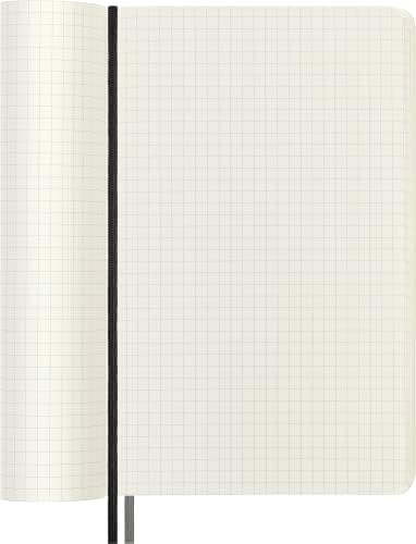 Alternative view of Moleskine Kareli Kalin Siyah Defter L Boy Yumuşak Kapak (Expanded)