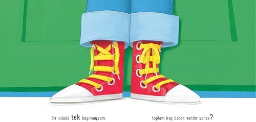Alternative view of Ne Çok Bacak!: Aşırı Eğlenceli Sayma ve Toplama Kitabı