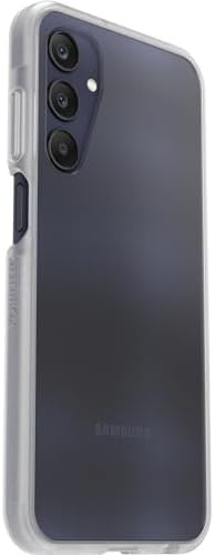 Sleek Galaxy A25 5G için kılıf, darbeye dayanıklı, düşmeye karşı dayanıklı, ultra ince, koruyucu kılıf, askeri standartlara göre test edilmiştir, şeffaf, perakende ambalajı yoktur