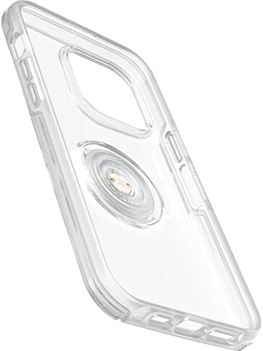 Alternative view of 14 Pro Max Otter+Pop Kılıfı, Darbeye Dayanıklı, Düşmeye Dayanıklı, PopSockets PopGrip'li Koruyucu Kılıf, Askeri Standartlara Göre 3 Kez Test Edilmiştir, Şeffaf