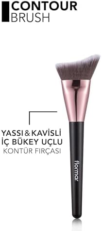 Yassı & Kavisli İç Bükey Uçlu Kontür Fırçası