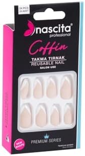 24'lü Coffin Renkli Takma Tırnak - 144