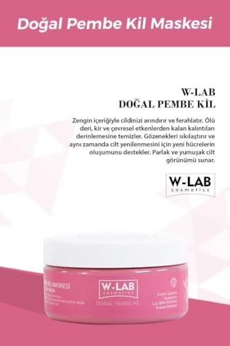 Arındırıcı Antioksidan Pembe Kil Maskesi 250 ML