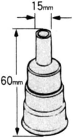 Professional Accessories 1609201647 aksesuarı Reduzierduese 14 mm - Görsel 3