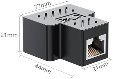 1 to 2 Ethernet Splitter Çoğaltıcı Adaptör