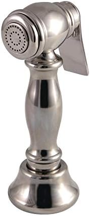 Brass CCRP1K6SPR Vintage Mutfak Bataryası Yan Püskürtücü, Parlak Nikel - Görsel 3