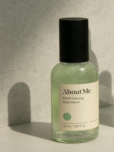 ABOUT ME SOOP Calming Aqua Serum Jeju Selvi Suyu Cica Yatıştırıcı Nemlendirici Hassas Cilt Serumu 50 ml