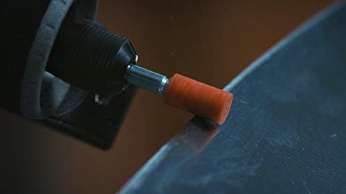 8153 Alüminyum Oksit Taşlama Taşı, En Küçük Çaplı, Silindirik Biçimli, 4,8 mm, 3'lü - Görsel 2