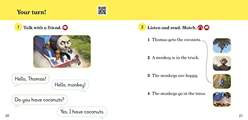 Ladybird Readers Beginner Level - Thomas the Tank Engine - Thomas and the Monkeys (ELT Graded Reader)