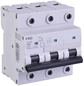 10VTB-3C100 Otomatik Sigorta 10kA C Tipi 3 Kutup100A - Görsel 3