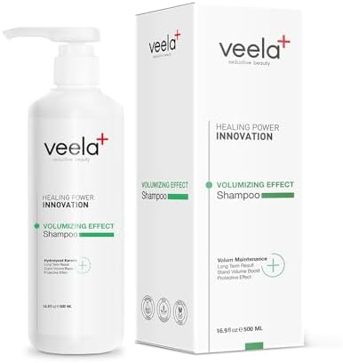 Veela İnce Telli Saçlar İçin Hacim Kazandıran Yoğun Bakım Şampuanı Volumizing Effect Shampoo