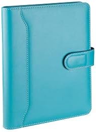Alternative view of 2K 5259 Ajanda TARİHSİZ Kareli 17x24 cm. Ajanda/Defter Hesap Makineli Suni Deri Organizer, Turkuaz