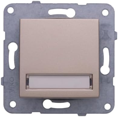 Alternative view of Bronz Işıklı Etiketli Zil 24V Çabuk Bağlantı Vakumlu Paket