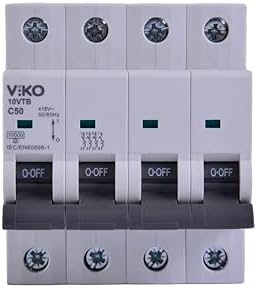 Alternative view of 10VTB-4C50 Otomatik Sigorta 10kA C Tipi 4 Kutup 50A