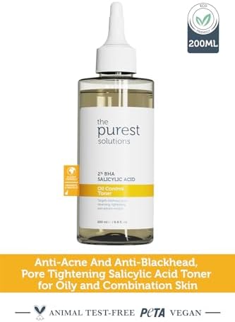 Alternative view of The Purest Solutions, Siyah Nokta ve Gözenek Görünümü Önlemeye Yardımcı Salisilik Asit Tonik,Yağlı Ve Karma Cilt, 200 ml
