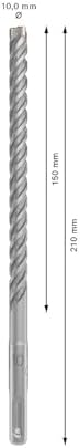 1x PRO SDS plus-5X Kırıcı Delici Delme Ucu (Donatılı Beton, Beton, Ø 10,00 mm, Professional Aksesuar Kırıcı Delici) - Görsel 3