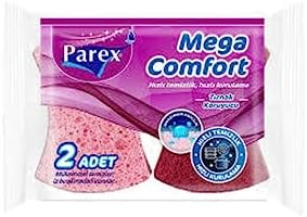 Alternative view of Mega Comfort Sünger Oluklu 2'Li 1 Paket (1 x 2 Adet)