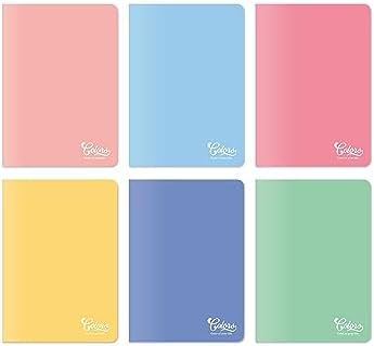 Alternative view of A4 60 Yaprak Kareli Defter 3'lü Paket, Somon, Pembe, Mavi
