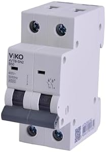 4VTB-2B50 Otomatik Sigorta 4,5kA B Tipi 2 Kutup 50A - Görsel 3