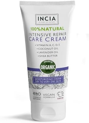%100 Doğal Onarıcı Bakım Kremi Yoğun Nemlendirici Cilt Bakım Lavanta Shea Vegan 50 ml