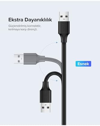 Alternative view of USB 2.0 Uzatma Kablosu Siyah 5 Metre