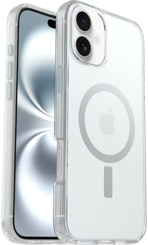 Alternative view of Serisi 16 Plus Uyumlu Şeffaf MagSafe Şeffaf Kılıf, Darbeye ve Düşmeye Karşı Koruyucu Koruyucu Kılıf, Şeffaf