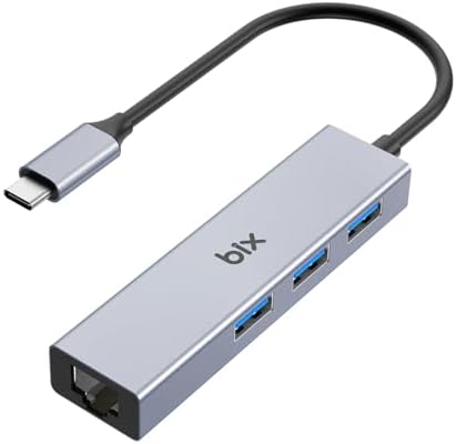 BXC06HB Type-C'den 3 Bağlantı Noktalı Gigabit Ethernet USB 3.2 Hub - Görsel 3