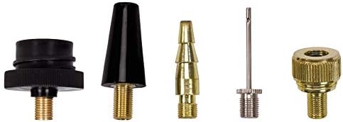 Orijinal 8 Parça Kompresör Aksesuar Seti (metal top iğnesi ve bisiklet lastikleri için supap adaptörü dahil) - 4139695 - Görsel 3