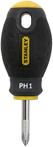 - tornavida Phillips PH1 (30 mm bıçak uzunluğu, krom-vanadyum çelik, ergonomik yumuşak saplı) 0 – 65 – 406