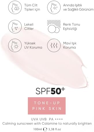 Ton Eşitleyici, Aydınlık Etkili Yüksek Koruma ve Nemlendirici 50spf Uva