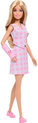 Alternative view of Büyüleyici Parti Bebekleri Fashionistas Pembe Kareli Elbise JJN56