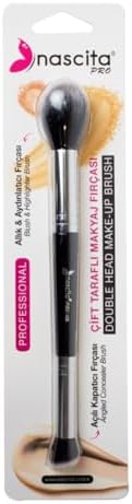 Professional Çift Taraflı Makyaj Fırçası (Aydınlatıcı & Kapatıcı) - 495